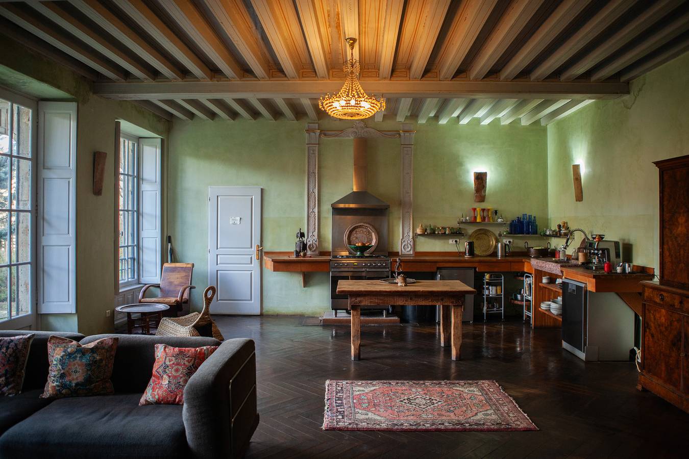 Chateau in medieval Bastide - Sleeps up to 10 in Chalabre, Région de Limoux