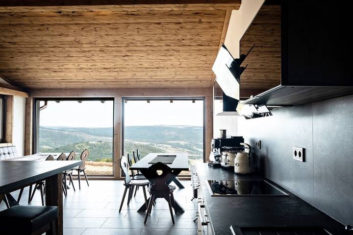 Chalet für 10 Personen, mit Garten und Terrasse, mit Haustier an der Rhön