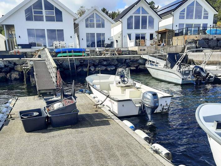 Ferienhaus für 6 Personen, mit Terrasse in Stord