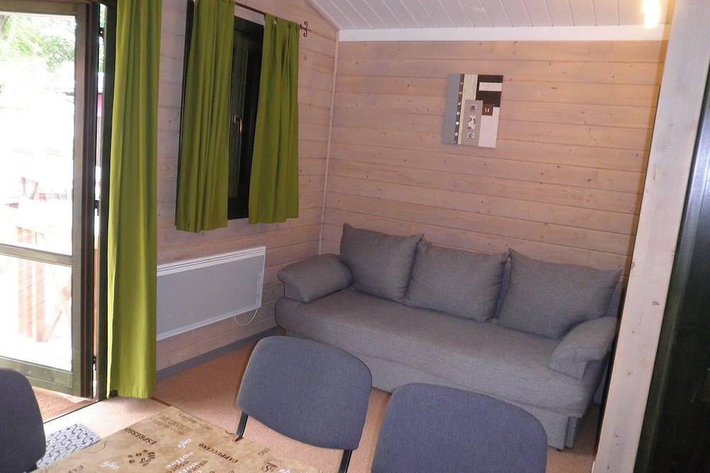 Chalet Aloya **** dans un camping avec piscine, Hammam, Sauna, etc. in Ranspach, Parc naturel régional des Ballons des Vosges