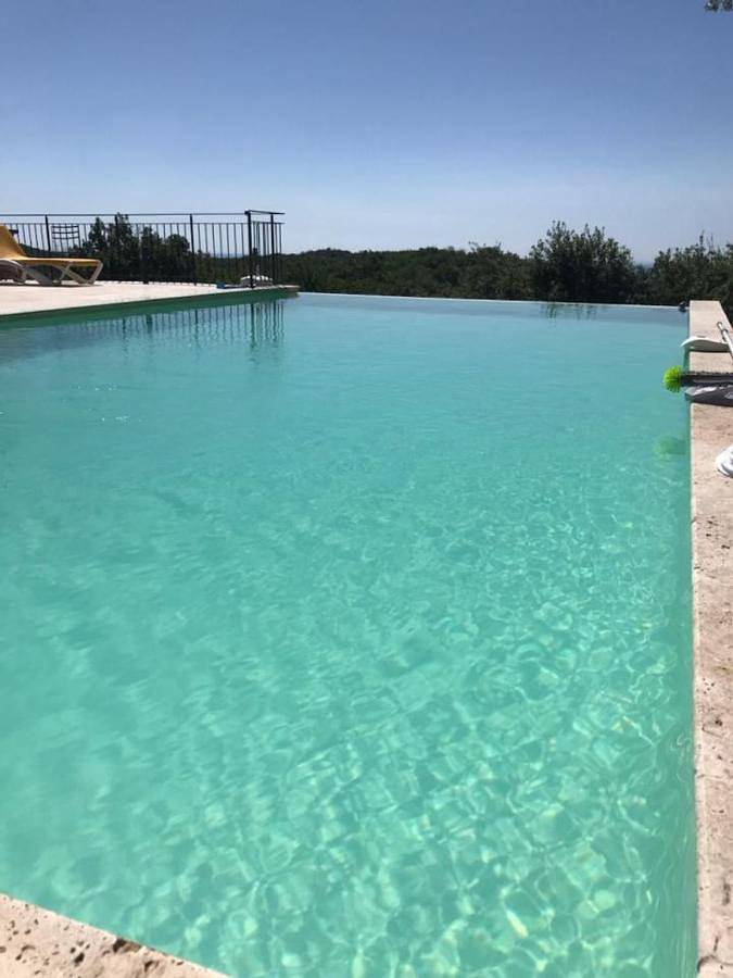 Maison de vacances pour 37 personnes, avec piscine ainsi que vue et jardin, animaux acceptés dans le Gard - 3