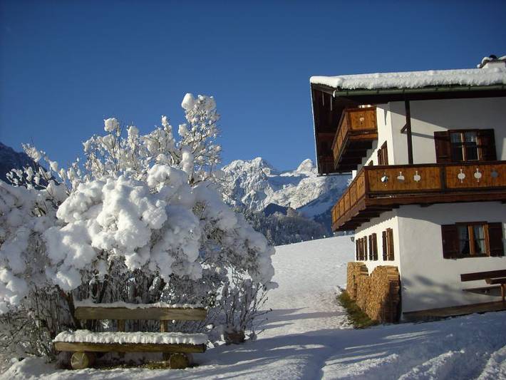 Ferienhaus für 3 Personen, mit Balkon und Terrasse in Ramsau bei Berchtesgaden