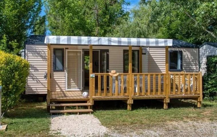 Mobil home pour 6 personnes, avec bassin pour enfant à Groléjac - 3