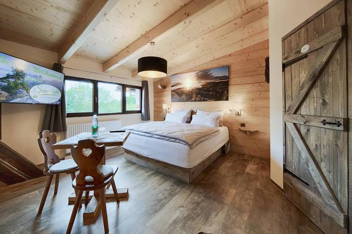 Hotel für 2 Personen, mit Terrasse und Garten sowie Sauna in Gohrisch - 4
