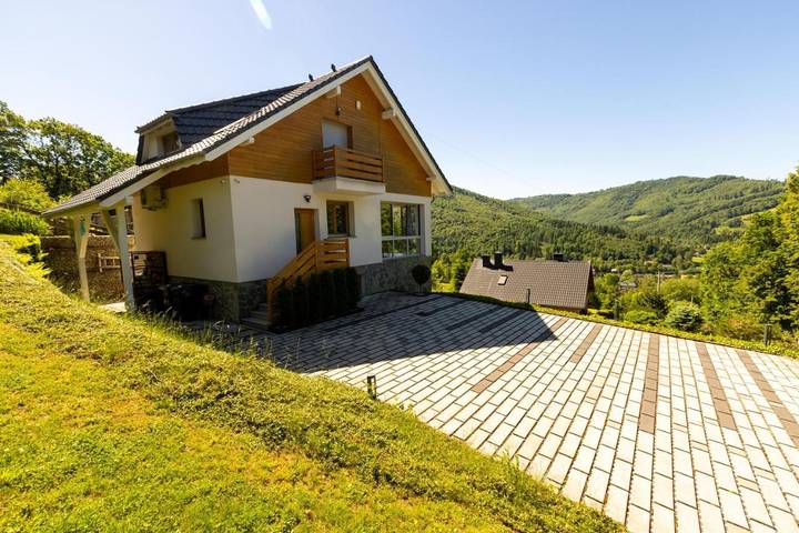 Jaworowa Hill - luksusowy dom Brenna - sauna oraz jacuzzi in Brenna, Karpaty (Polska)