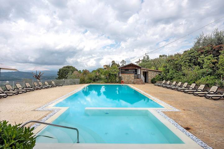 Villa 'Don Elio Con Spa Privata' with Mountain View, Wi-Fi and Air Conditioning in Stella Cilento, Cilento Coast