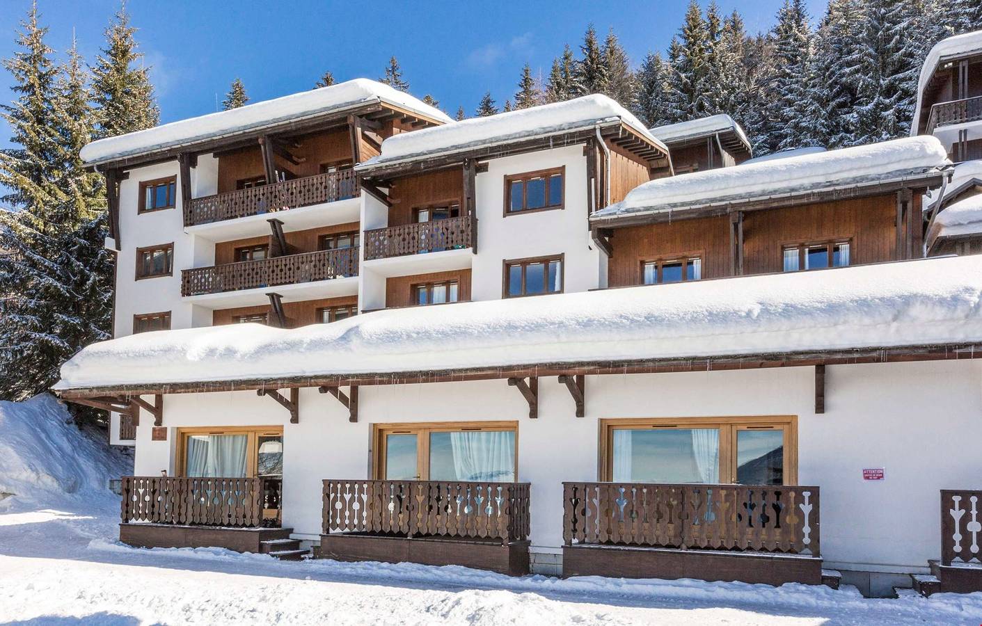 Ganzes Studio, Le Front de Neige S2/4p  in Les Carroz, Arâches-la-Frasse