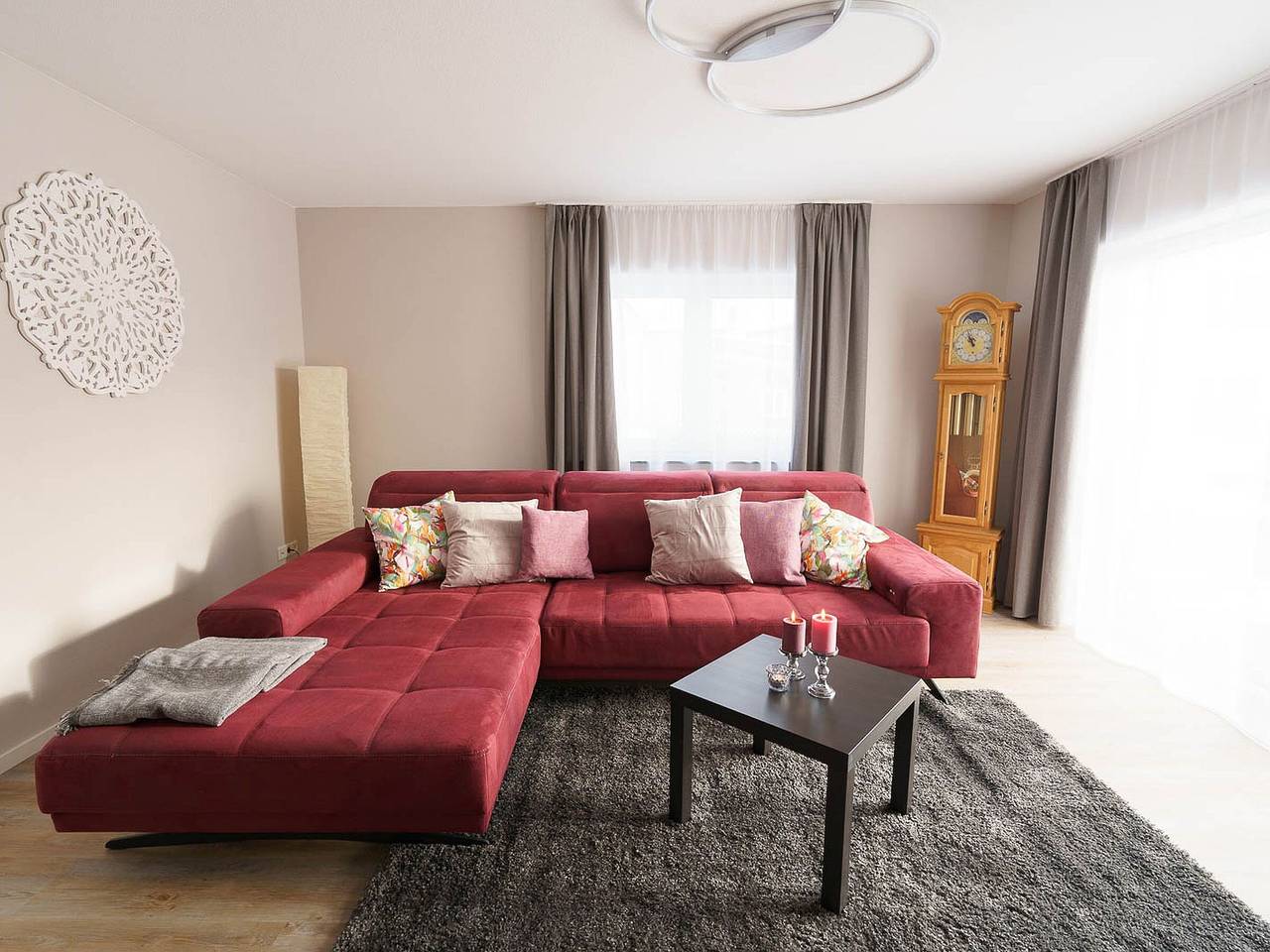 Ganze Wohnung, Ferienwohnung '1' mit privater Terrasse, Gemeinschaftsgarten und Wi-Fi in Gammertingen, Region Bodensee-Oberschwaben