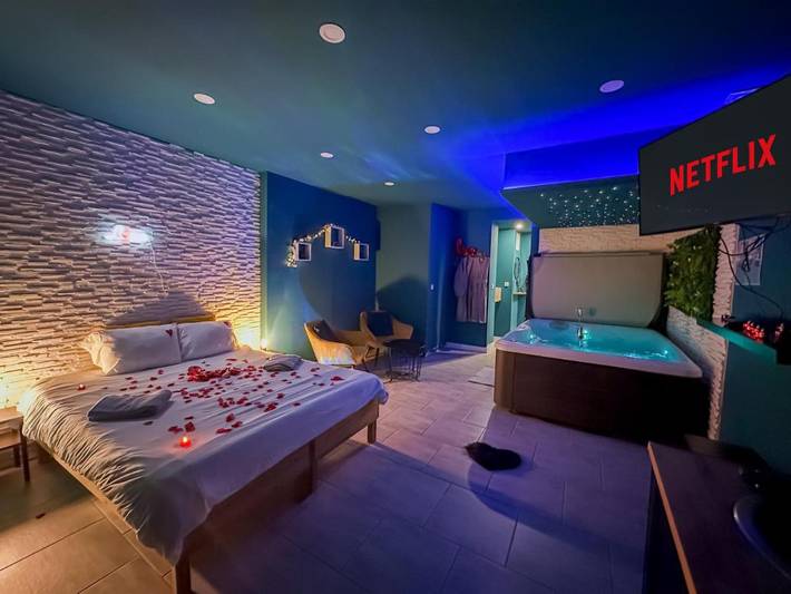 Gîte pour 2 personnes, avec Jacuzzi à Wasquehal