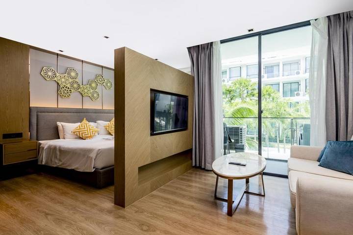 Appartement de vacances pour 2 personnes, avec piscine et balcon