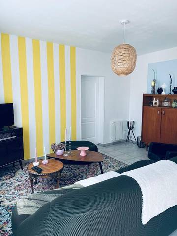 Gîte pour 6 personnes, avec terrasse et jardin, adapté aux familles à Montfarville
