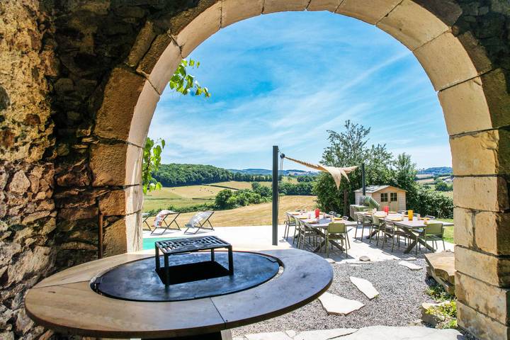 Villa pour 30 personnes, avec jardin ainsi que piscine et terrasse en Bourgogne - 3