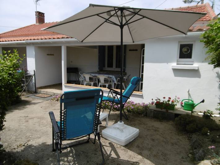 Maison de vacances pour 4 personnes, avec terrasse et jardin à Noirmoutier