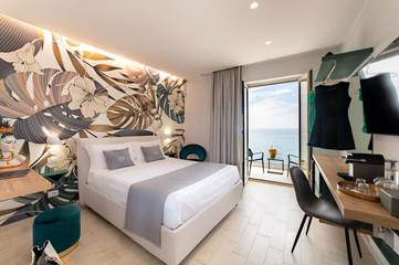 Chambre d’hôte pour 2 personnes, avec vue et balcon à Giardini-Naxos