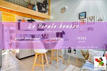 Gîte pour 4 personnes, avec terrasse et jardin à Trizay
