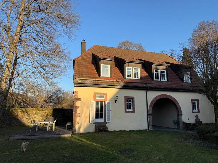 Ferienwohnung für 6 Personen, mit Terrasse und Garten sowie Ausblick in Zeitlofs - 3