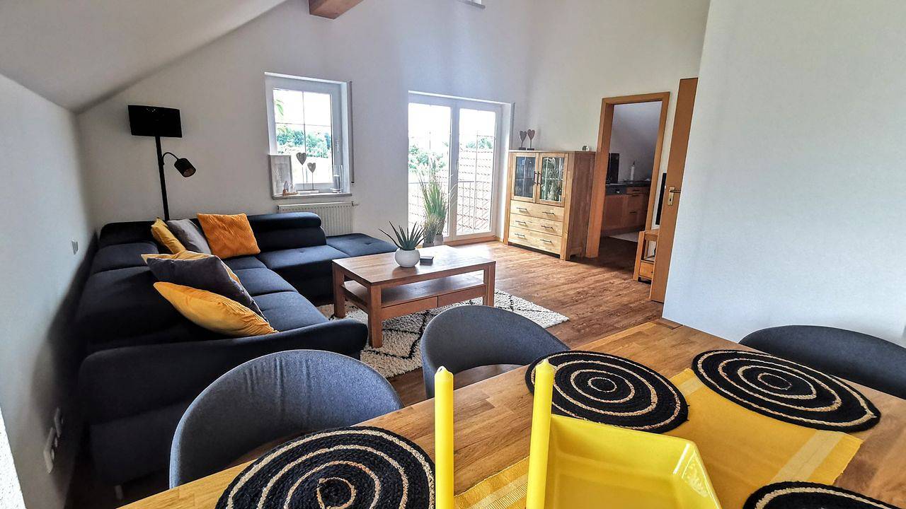 Ganze Ferienwohnung, Ferienwohnung für 3 Personen (80 m²) in Achberg in Achberg, Region Bodensee-Oberschwaben