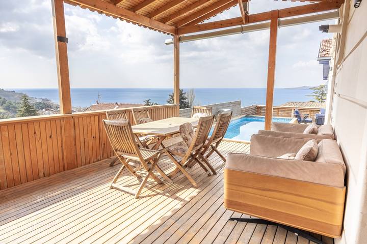 Ferienhaus für 10 Personen, mit Terrasse und Garten sowie Pool in der Türkei - 4