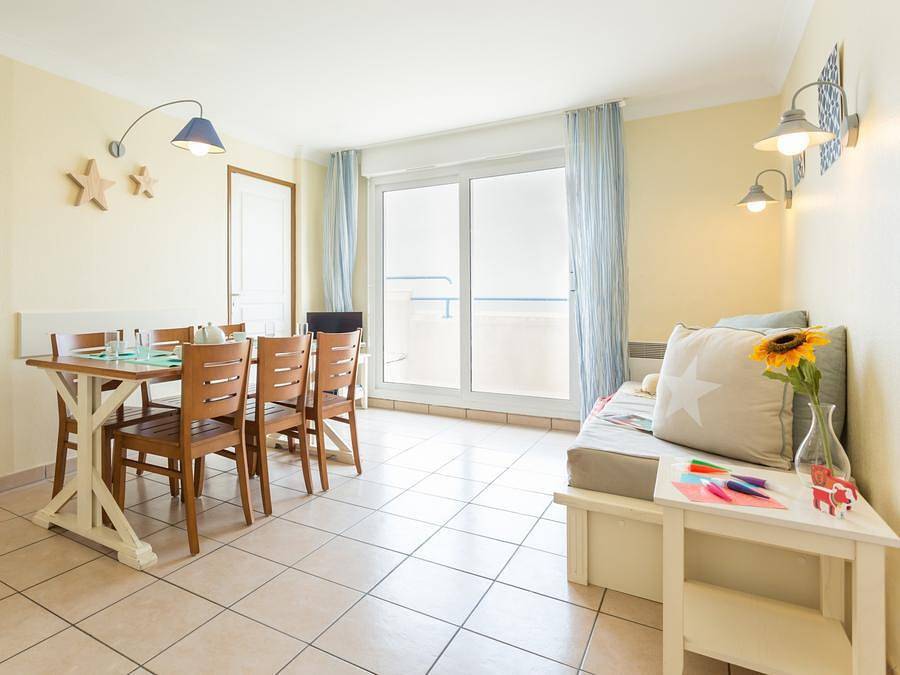 Pierre & Vacances Résidence Bleu Marine - Wohnung 6 personen - - 2 Schlafzimmer - Balkon - Meerblick in Lacanau Ocean, Lacanau