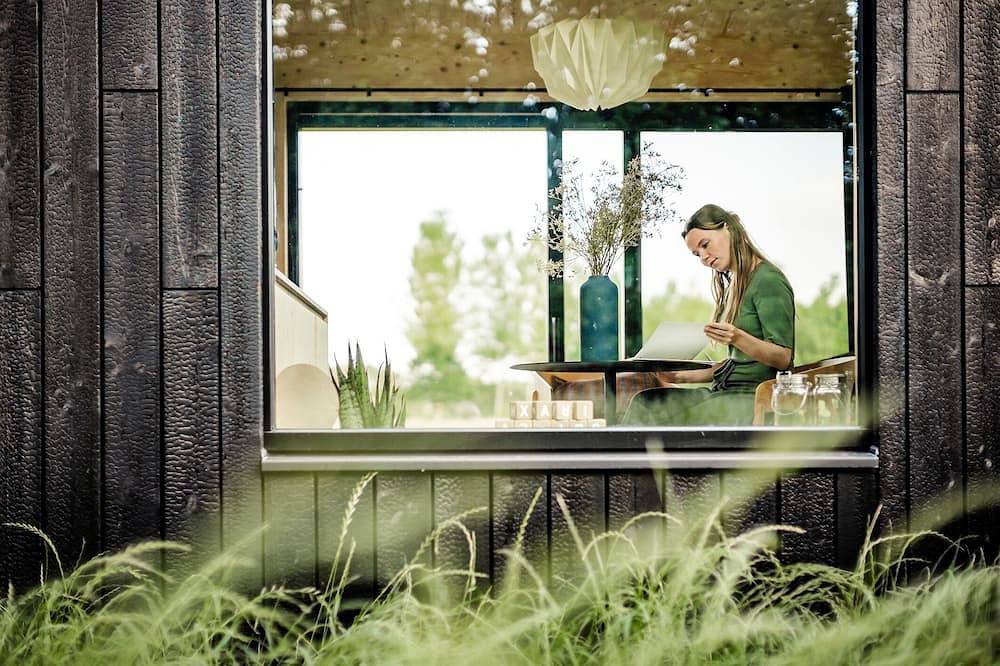 Premium private eco-cabins located in a rewilded nature sanctuary in County Galway