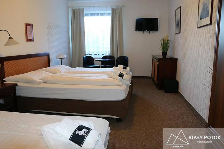 Bed & breakfast dla 2 osób, z taras i widok oraz ogród i sauna, zwierzęta dozwolone w Duszniki-Zdrój