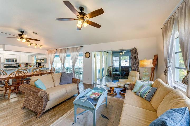 Appartement de vacances pour 7 personnes, avec piscine et terrasse