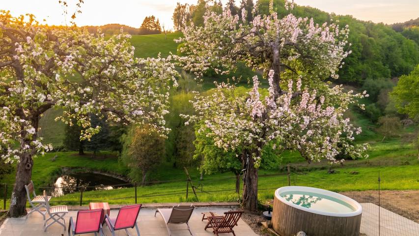Location de vacances pour 15 personnes, avec Terrasse et Jardin à Sainte-Croix-aux-Mines