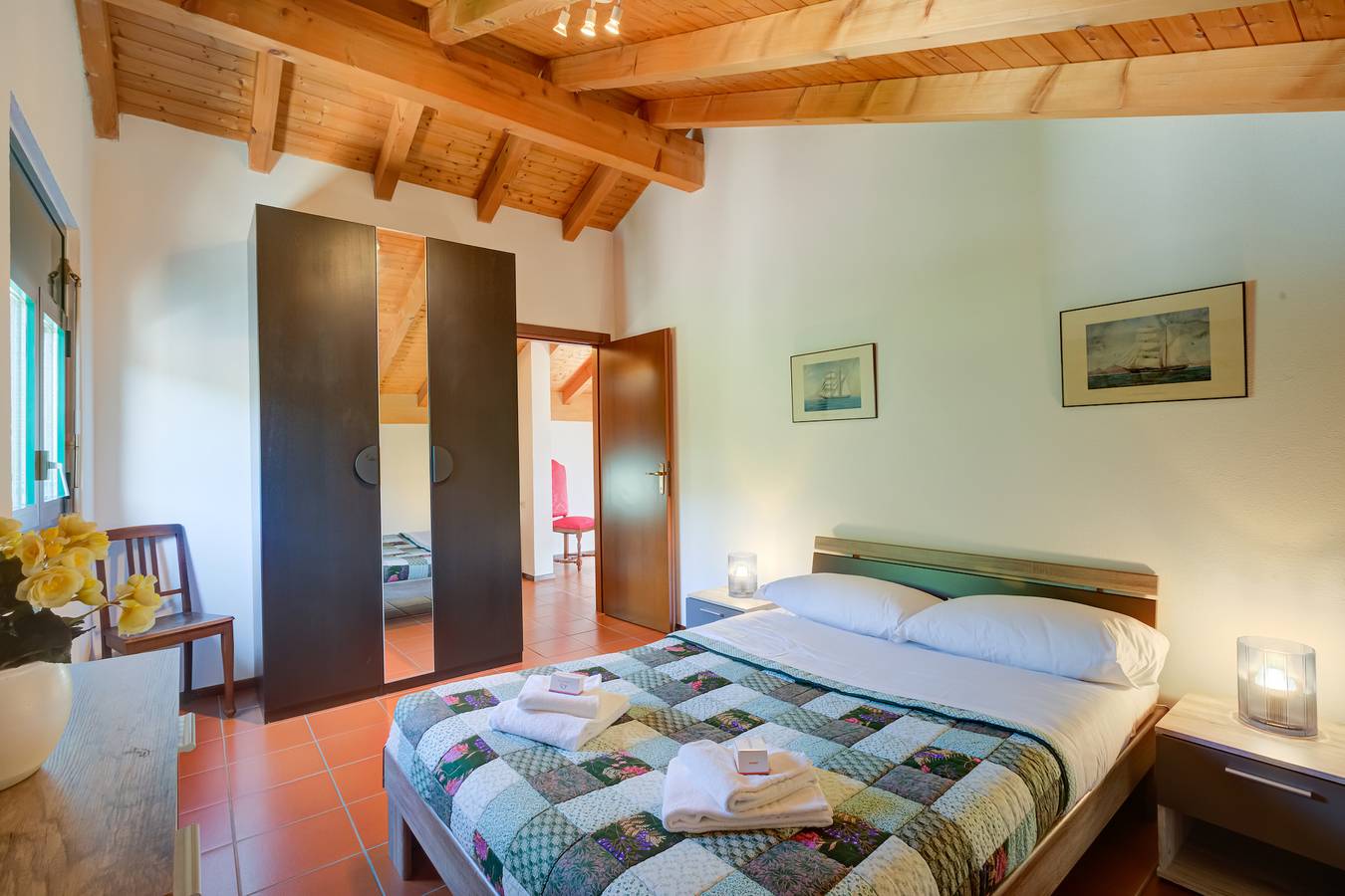 Ganze Wohnung, Attico a Caslano in Caslano, Luganersee