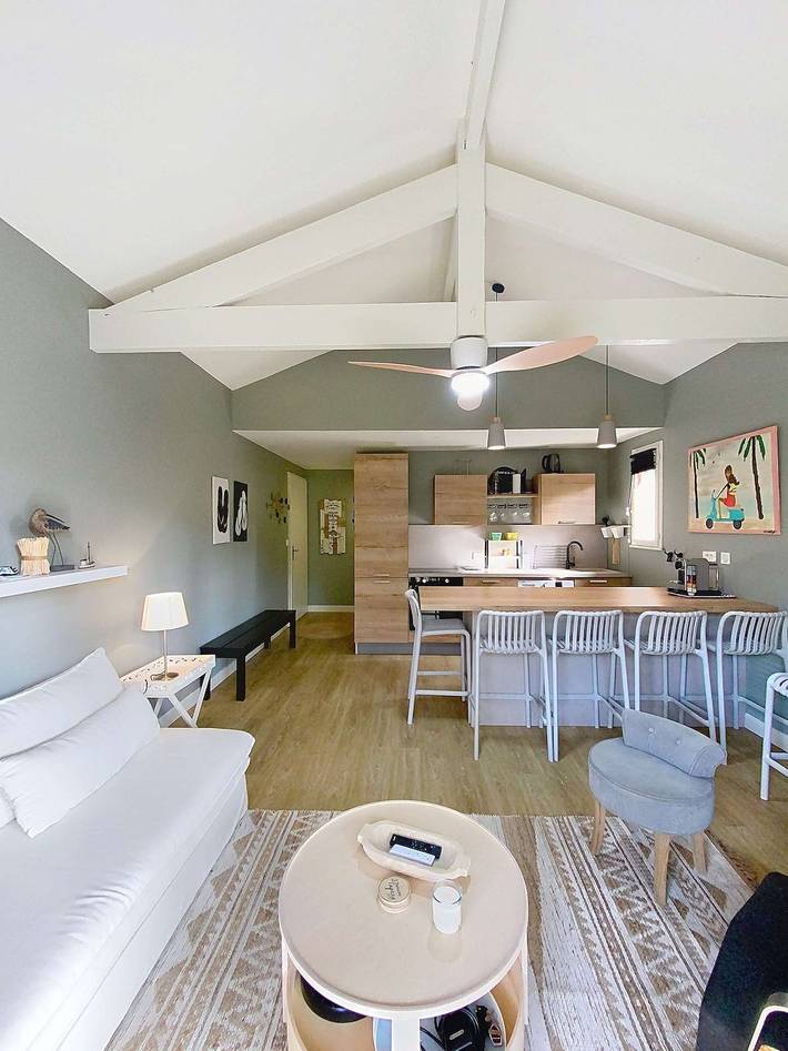 Gîte pour 4 personnes, avec balcon/terrasse, adapté aux familles dans Golf de la Méjanne - 4