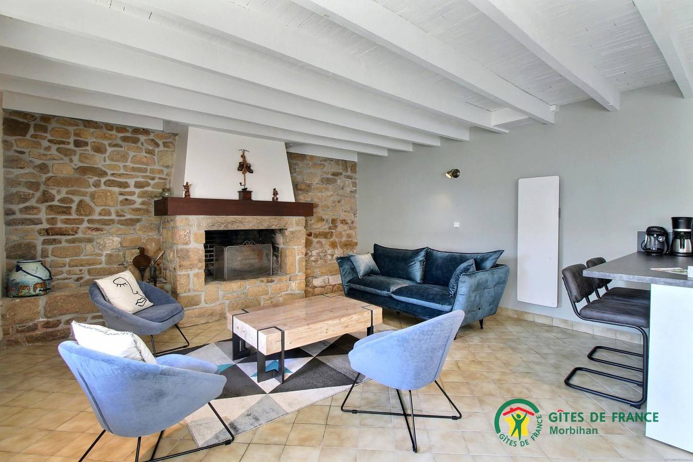 Er Fétan in Larmor-Baden, Côte des Mégalithes