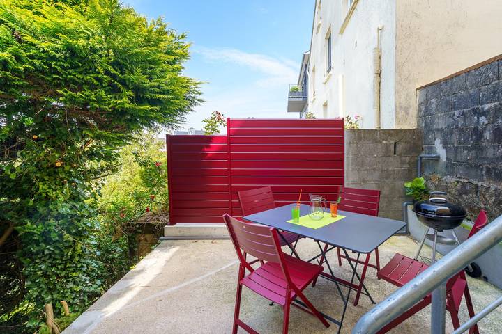 Appartement de vacances pour 4 personnes, avec Terrasse et Jardin