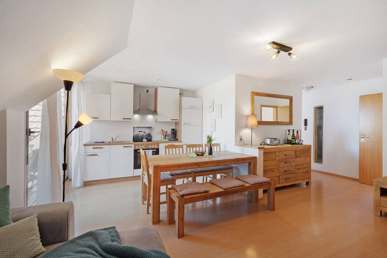 Apartamento entero, Apartamento '1, 63 Qm, Balkon' con piscina compartida, jardín compartido y Wi-Fi in Oberrotweil, Vogtsburg