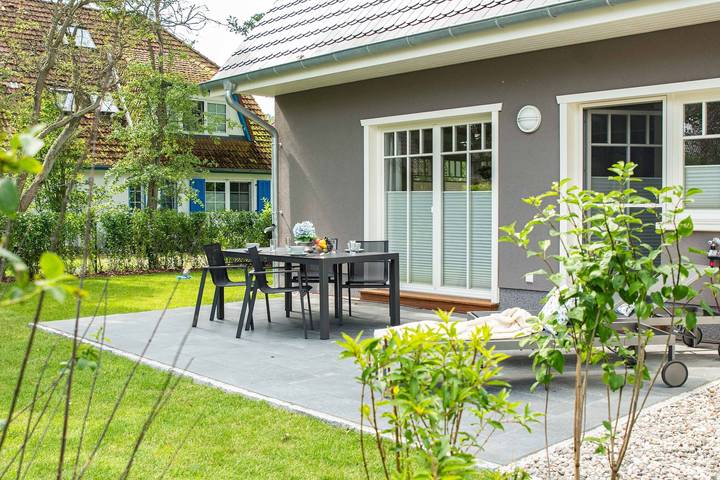 Ferienhaus für 7 Personen, mit Terrasse und Garten