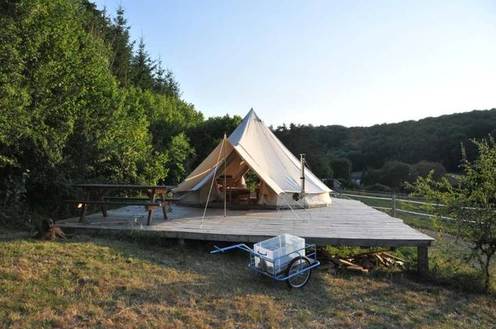 Location de vacances pour 3 personnes, avec jardin ainsi que vue et terrasse à Auberive - 2