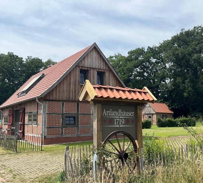 Ferienhaus für 6 Personen, mit Terrasse und Garten sowie Sauna und Ausblick