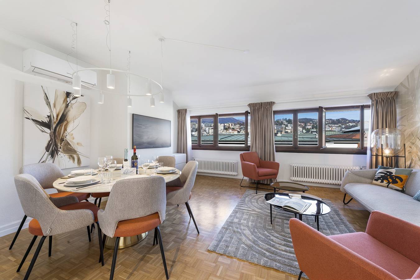 Entire apartment, Novos Arcadia 501 in Lugano, Lake Lugano