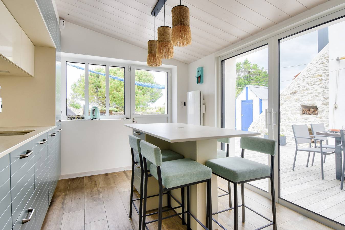 Piscine chauffée, jardin, villa 8 adultes 2 enfants in La Guérinière, Noirmoutier