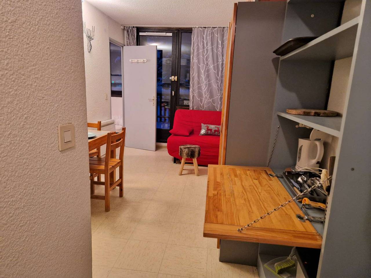 Ganze Wohnung, Apartment für 6 Personen mit Terrasse und Garten in Pistennähe in La Joue du Loup, Le Dévoluy
