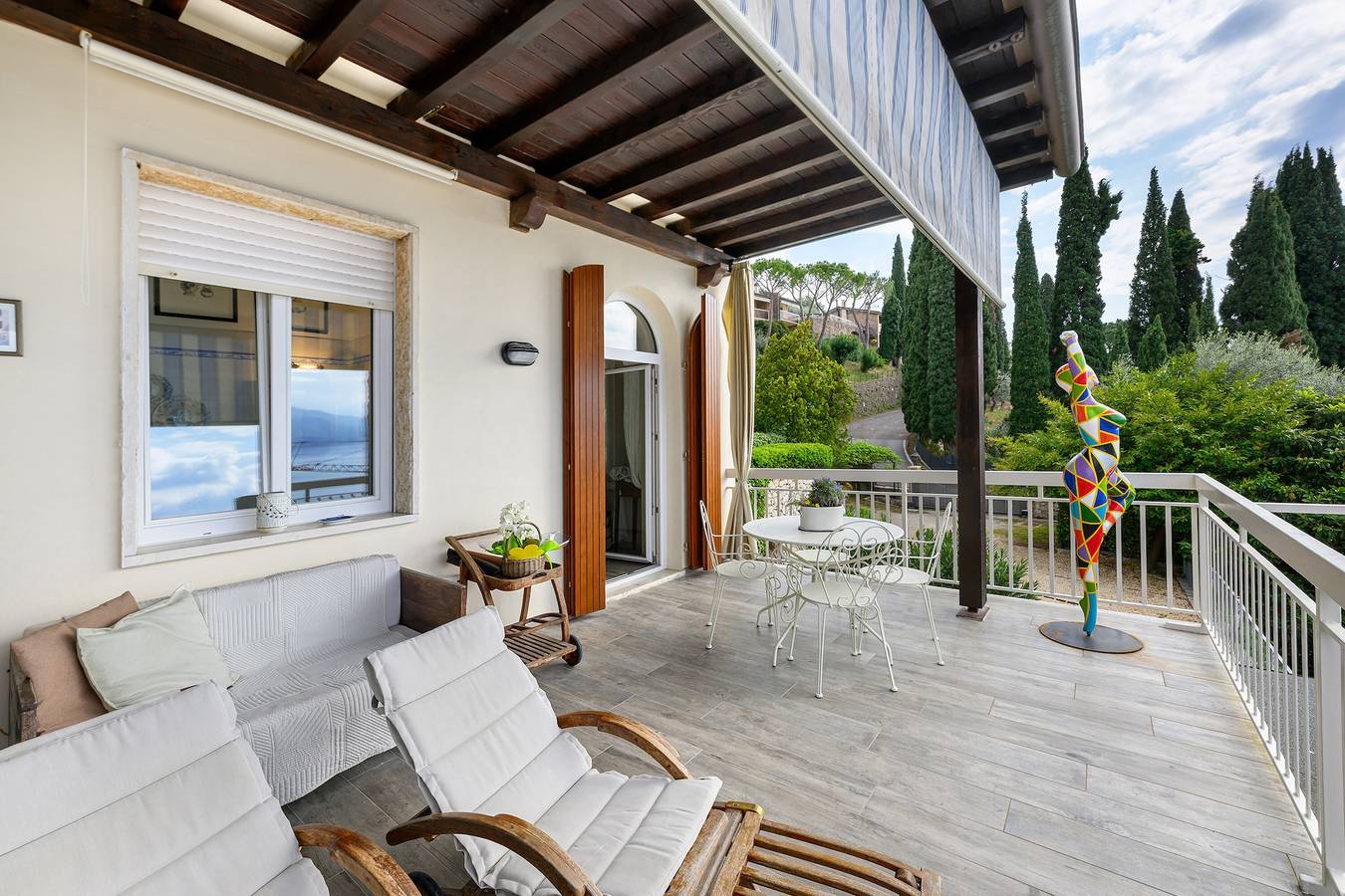 Ganze Wohnung, Ferienwohnung "Residenz La Mignon Romantic" am Gardasee in Torri del Benaco, Gardasee-Berge
