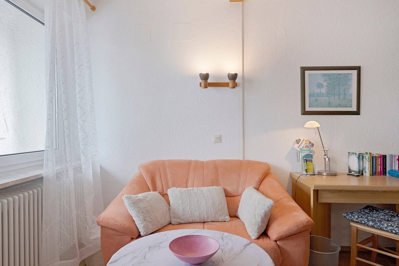 Ganze Wohnung, Feriewohnung 3 mit Terrasse, Gemeinschaftsgarten, Wlan & Dreiwelten Card in der Nähe vom Solemar in Bad Dürrheim, Mittlerer Schwarzwald