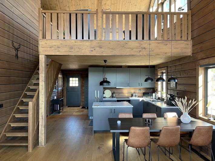 Ferienhaus für 10 Personen, mit Ausblick und Terrasse sowie Sauna und Garten in Idre - 3