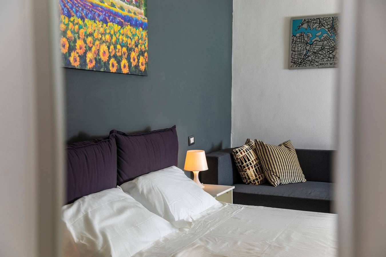 Appartement entier, « Casa Italia » avec balcon, Wi-Fi et climatisation à Catania in Catane, Province de Catania