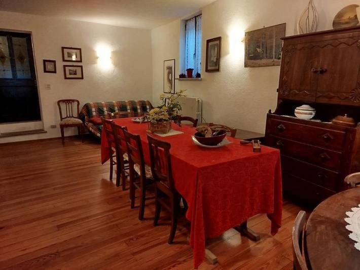 Gîte pour 6 personnes, avec vue et balcon à San Damiano Macra - 4