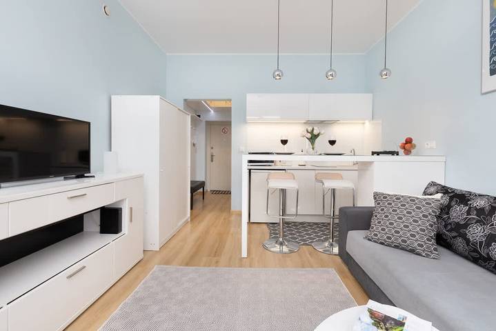 Appartement de vacances entier, Comfortable Studio in Downtown | 550 m to the Beach in Gdynia, Zatoka Gdańska