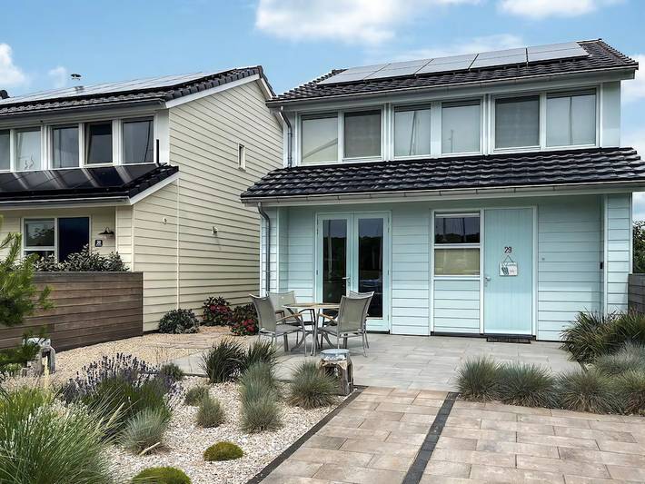 Ferienhaus für 4 Personen, mit Ausblick und Garten sowie Seeblick und Sauna am Ijsselmeer