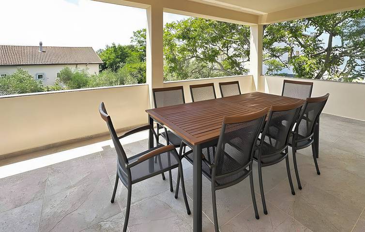 Ferienwohnung für 6 Personen, mit Garten in Zadar