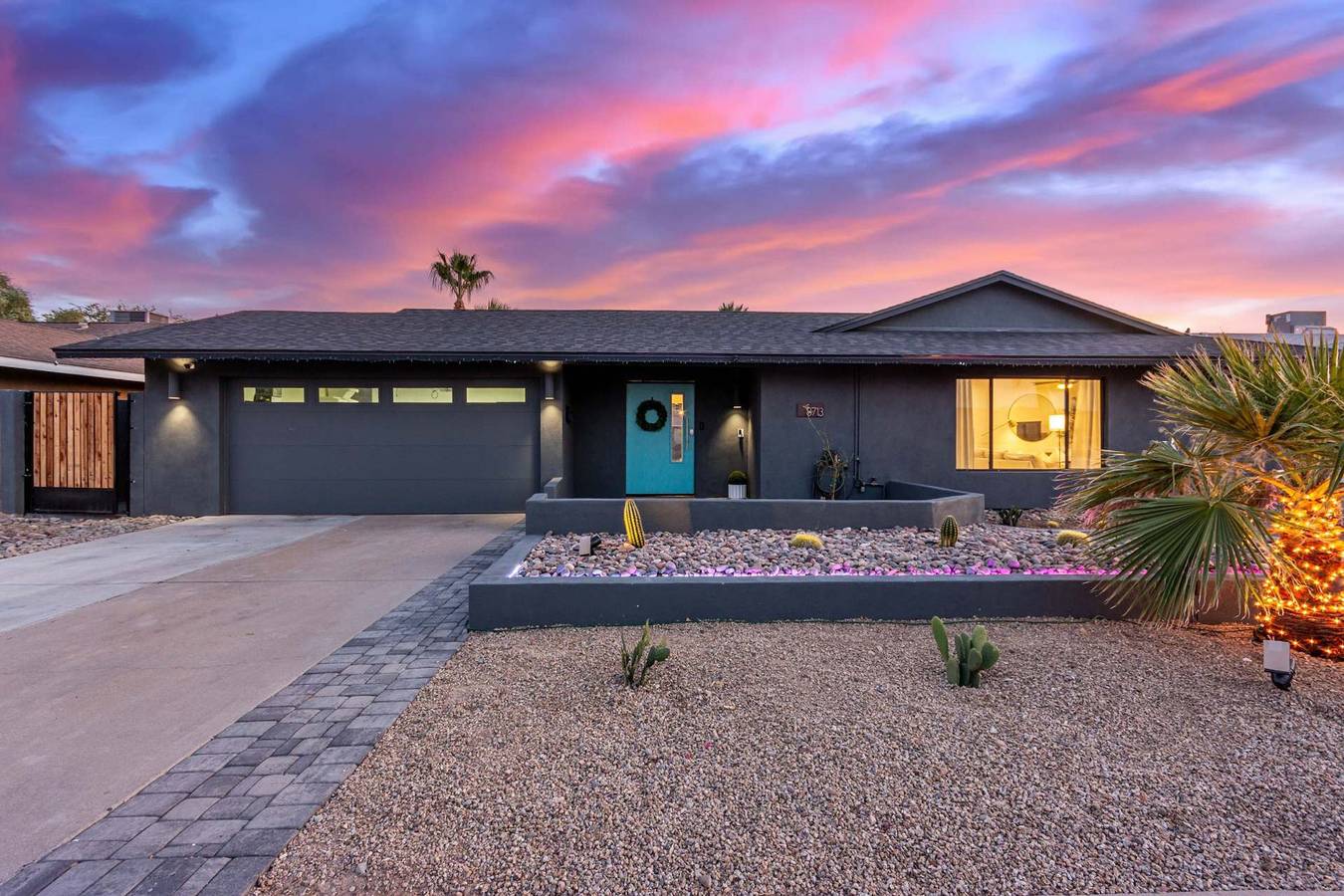 New Greystone on Osborn Heated Pool Firepit in Scottsdale, Maricopa County