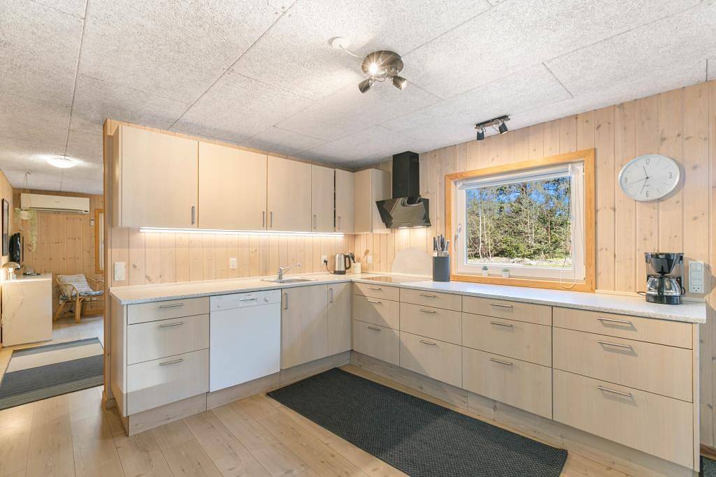 Schönes Ferienhaus mit überdachter Terrasse - 2 Hunde erlaubt in Lodbjerg Hede, Ringkøbing