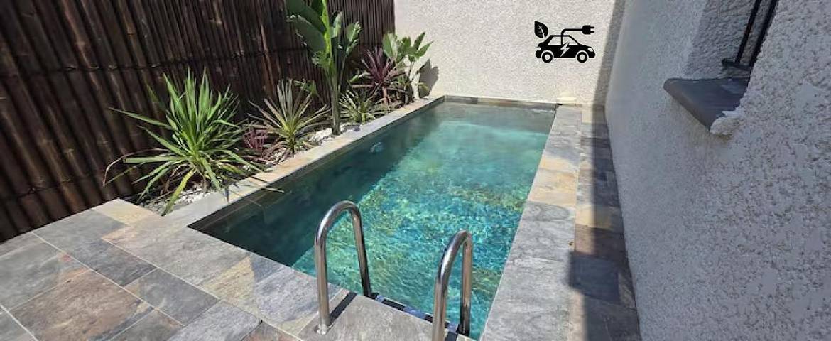 Maison de vacances pour 4 personnes, avec piscine et jardin