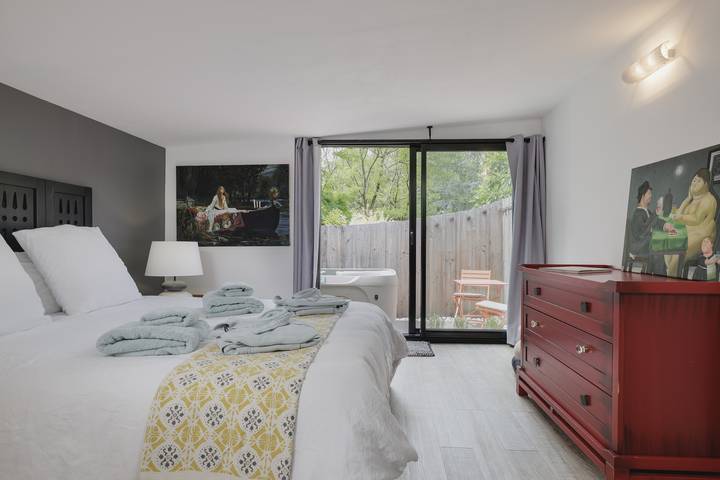 Ferienhaus für 2 Personen, mit Whirlpool und Garten in Gironde - 4